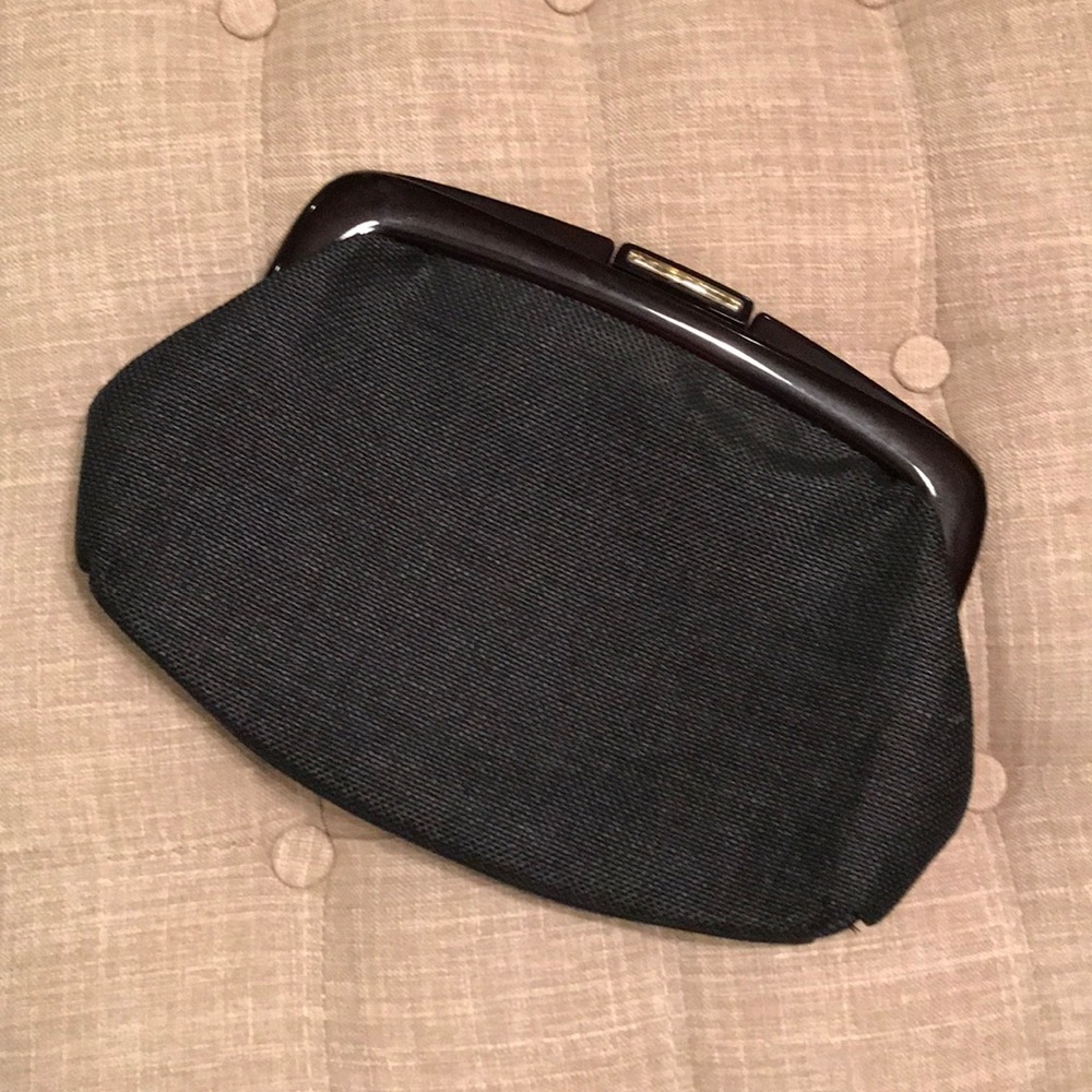 Vintage Clamshell Clutch